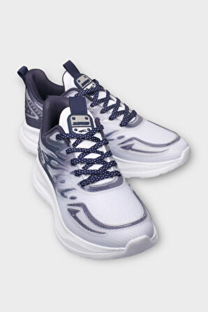 Erkek Rahat Hava Alabilen Kokusuz Koşu Yürüyüş Spor Ayakkabı LACİVERT