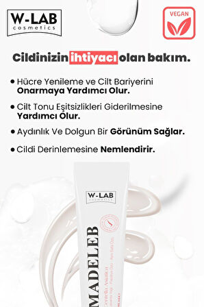 W-Lab Madeleb 2 li Krem Set