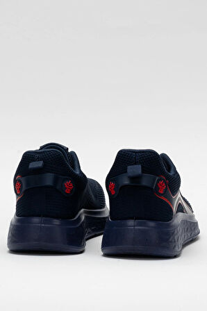 Erkek Triko Sneaker Rahat Hava Alabilen Kokusuz Spor Ayakkabı LACİVERT