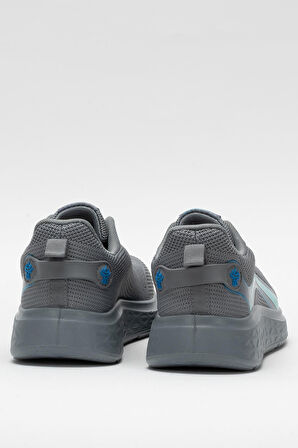 Erkek Triko Sneaker Rahat Hava Alabilen Kokusuz Spor Ayakkabı GRİ
