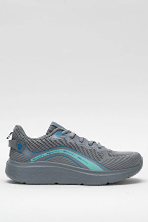 Erkek Triko Sneaker Rahat Hava Alabilen Kokusuz Spor Ayakkabı GRİ