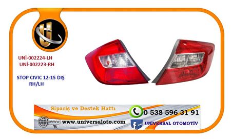 STOP CIVIC 12-15 DIŞ LH