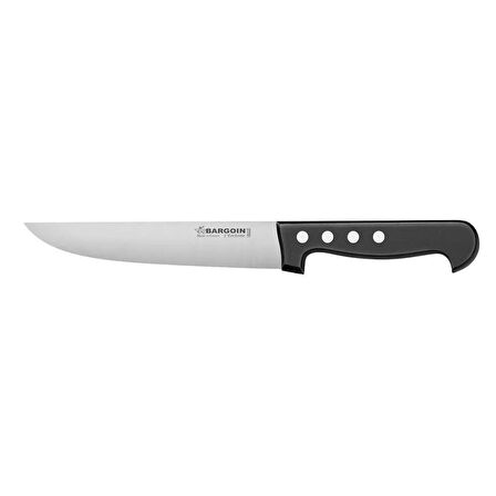 Fischer 310 20cm 4 Perçinli Kasap Bıçağı, Siyah