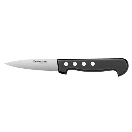 Fischer 320 11cm 4 Perçinli Kemik Sıyarma Bıçağı, Siyah