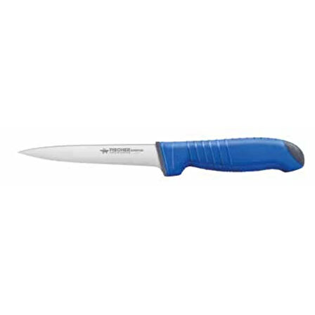 Fischer 78030 14cm Kemik Sıyırma Bıçağı, Mavi
