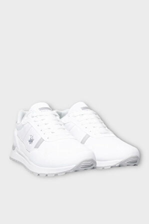 Erkek Ortopedik Cilt Günlük Yürüyüş Koşu Sneaker Spor Ayakkabı BEYAZ