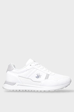 Erkek Ortopedik Cilt Günlük Yürüyüş Koşu Sneaker Spor Ayakkabı BEYAZ