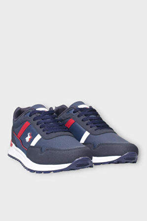 Erkek Ortopedik Cilt Günlük Yürüyüş Koşu Sneaker Spor Ayakkabı LACİVERT