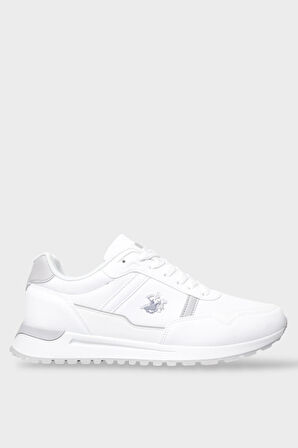 Erkek Ortopedik Cilt Günlük Yürüyüş Koşu Sneaker Spor Ayakkabı BEYAZ