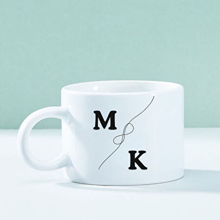 Kişiye Özel 2’li Motto Kahve Fincanı Seti – Çiftlere ve Özel Günlere Şık Hediye