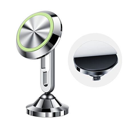 Lopard 360 Derece Dönebilen Magnetik Düz Zemin Araç Telefon Tutucu