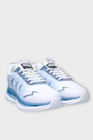 Erkek Günlük Koşu Yürüyüş Spor Ayakkabı MAVİ - BEYAZ