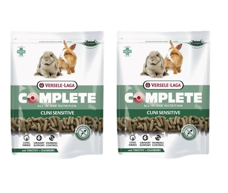 Versele Laga Complete Cuni Sentive Yetişkin Tavşan Pelet Yem 500 Gr. X 2 Adet