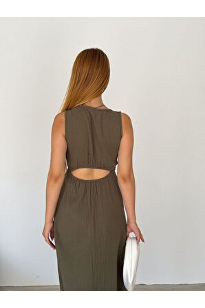 Müslin kumaş tarz elbise