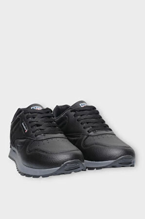 Unisex Ortopedik Günlük Yürüyüş Koşu Sneaker Spor Ayakkabı SİYAH