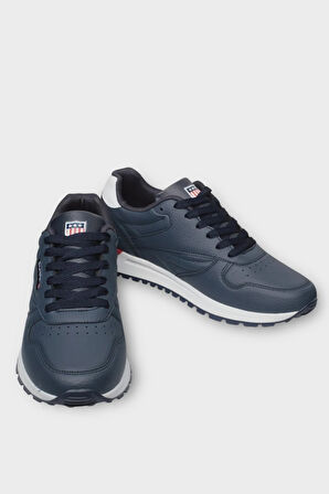 Unisex Ortopedik Günlük Yürüyüş Koşu Sneaker Spor Ayakkabı LACİVERT