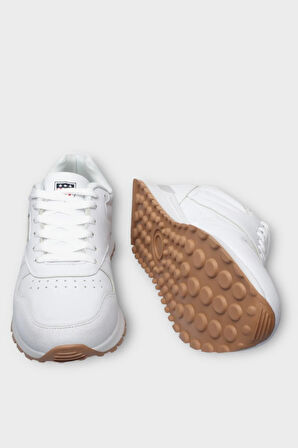 Unisex Ortopedik Günlük Yürüyüş Koşu Sneaker Spor Ayakkabı BEYAZ