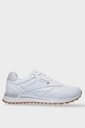 Unisex Ortopedik Günlük Yürüyüş Koşu Sneaker Spor Ayakkabı BEYAZ