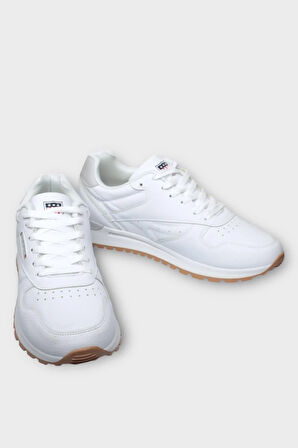Unisex Ortopedik Günlük Yürüyüş Koşu Sneaker Spor Ayakkabı BEYAZ