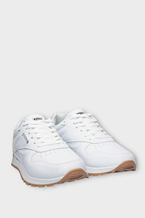 Unisex Ortopedik Günlük Yürüyüş Koşu Sneaker Spor Ayakkabı BEYAZ