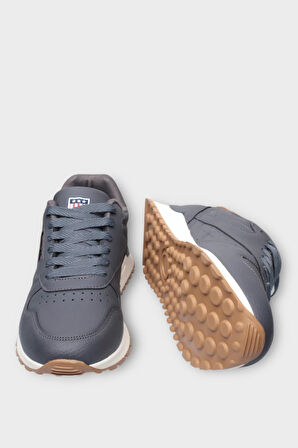 Unisex Ortopedik Günlük Yürüyüş Koşu Sneaker Spor Ayakkabı FÜME