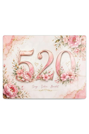 Cam Kesme Tahtası 520 Bereket Bolluk Tasarımlı Çok Amaçlı 40 x 30 cm