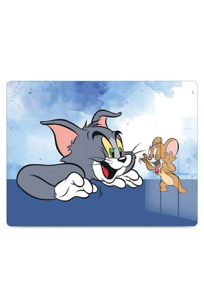 Cam Kesme Tahtası Tom ve Jerry Desenli Çok Amaçlı 40x30 cm