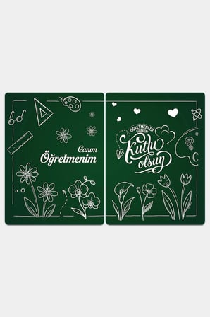 Ocak Arkası Cam Koruyucu – Kişiye Özel Isıya Dayanıklı Dekoratif Cam Panel 40 x 30 cm * 2 adet