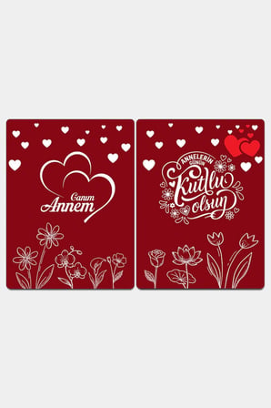 Ocak Arkası Cam Koruyucu – Kişiye Özel Isıya Dayanıklı Dekoratif Cam Panel 40 x 30 cm * 2 adet