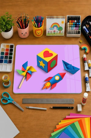 Montessori Çocuk Etkinlik Camı –Lila Cam Aktivite Panosu 40 x 30 cm