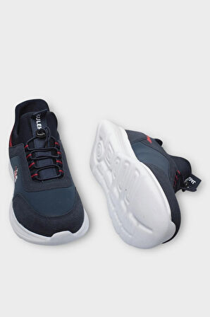 Unisex Günlük Cilt Rahat Snekaer Spor Ayakkabı LACİVERT