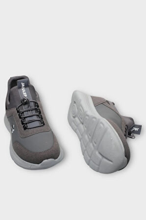 Unisex Günlük Cilt Rahat Snekaer Spor Ayakkabı FÜME