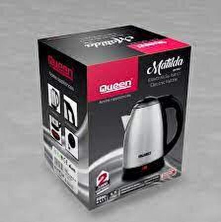 Queen Mathilda Işıklı Çelik 1.7 Lt Kettle