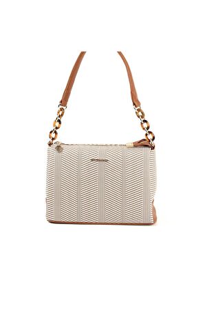 Kadın Postacı Çantası 910-33602 SİLVER POLO ÇAPRAZ Kadın ÇANTASI M132 BEJ-MAT TABA