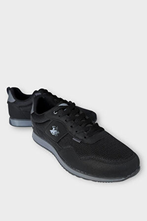 Erkek Ortopedik Günlük Airfile Sneaker Spor Ayakkabı SİYAH