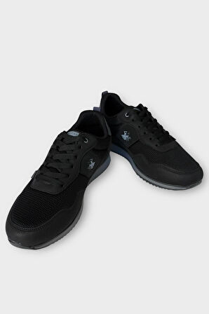 Erkek Ortopedik Günlük Airfile Sneaker Spor Ayakkabı SİYAH