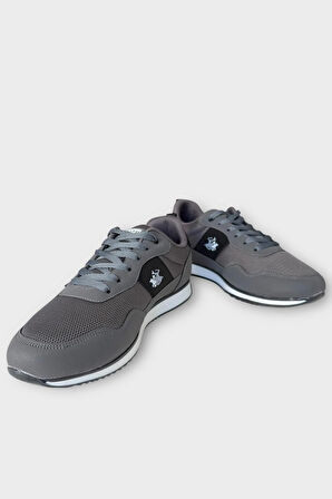 Erkek Ortopedik Günlük Airfile Sneaker Spor Ayakkabı FÜME