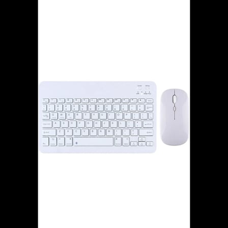 KYB71 Kablosuz Türkçe Q Klavye Mouse Set - Beyaz