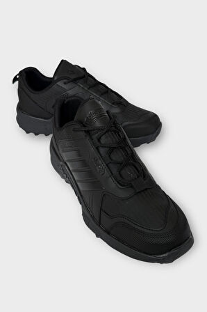 Erkek Soğuk Geçirmez Spor Outdoor Trekking Bot Ayakkabı SİYAH - SİYAH