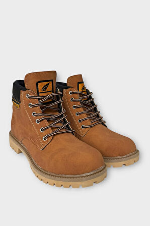 Unisex Kışlık Soğuk Geçirmez Kaydırmaz Taban Günlük Bağcıklı Bot TARÇIN