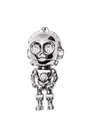 Star Wars Gümüş C-3po Droid Charm