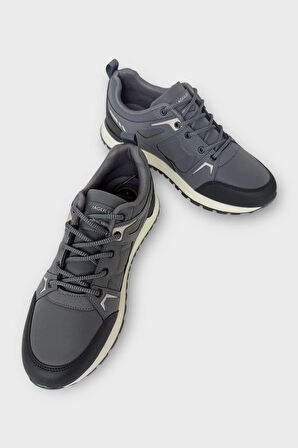 Erkek 4 Mevsim Rahat Comfort Spor Ayakkkabı FÜME