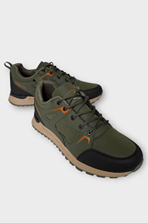 Erkek 4 Mevsim Rahat Comfort Spor Ayakkkabı HAKİ