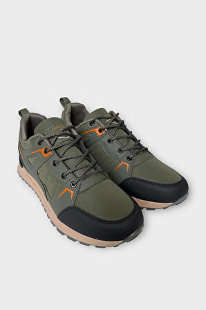 Erkek 4 Mevsim Rahat Comfort Spor Ayakkkabı HAKİ