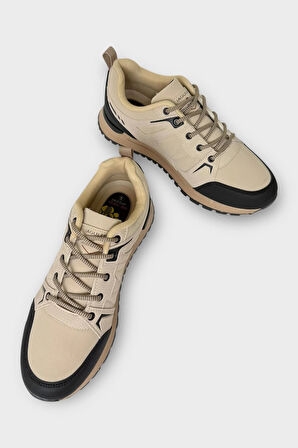 Erkek 4 Mevsim Rahat Comfort Spor Ayakkkabı BEJ