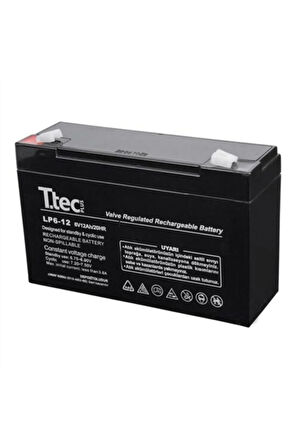 6 Volt 12a Akü -6v 12 Ah Bakımsız Kuru Akü 2020 Üretim