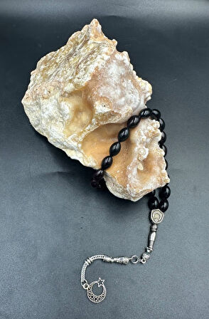 Alpaka Püskül  Ateş Kehribar Tespih