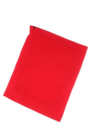 Yeni Sezon Unisex Sonbahar ve Kış için Polar Boyunluk Kırmızı