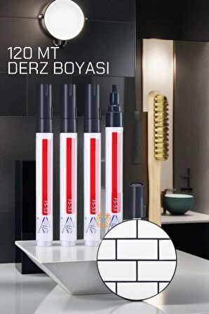 SİYAH Derz Boyası 120 Metre