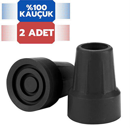 Findit Baston Yürüteç Değnek Treking Ucu 2 Cm Çap